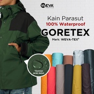 TERLENGKAP BAHAN KAIN JAKET PARASUT GORETEX MURAH 100% ANTI AIR KODE