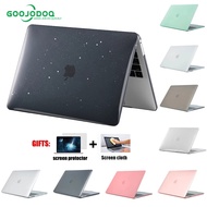 GOOJODOQ Laptop Macbook Case Matte/Transparent For Apple Macbook M1 Chip Air Pro Retina 13.3 inch Laptop Bag 2020 Touch Bar ID Air Pro 13.3 Case/New Air 13.3/New Pro 13.3