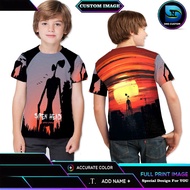 Siren Head Kids T-shirt Fullprint Custom New || Latest Siren Head Kids T-Shirt