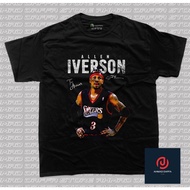 NBA - Allen Iverson T-Shirt - Shirt - Basketball Shirt - Cotton Combed 24s