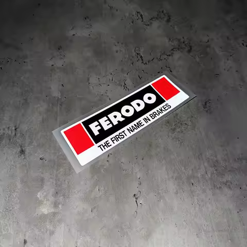 Car Sticker Vinyl Sticker for FERODO BRAKES Racing Modification Symbol Sponsor Modified Decal Auto G