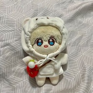 BTS 金泰亨 兒子  玩偶 甜品泰  草莓熊 娃衣 15cm