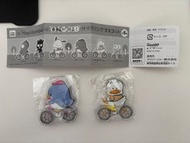 Sanrio 角色扭蛋 踩單車夾仔 企鵝Sam 及AP鴨款