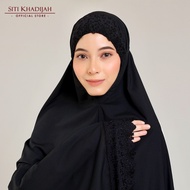 Siti Khadijah Telekung Signature Sakura in Black