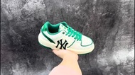 💥現貨💥 爆款熱銷 MLB 紐約洋基隊 NY腰果花綠白復古顯瘦增高厚底情侶休閒板鞋 | MLB Chunky Liner Paisley Low Sneakers|