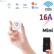 Tuya 16A Mini Wifi Smart Switch Controller LighT Breaker Module Smart Wifi DIY Universal Switch For 