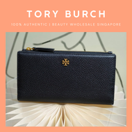 Tory Burch Leather Long Wallet With Zip
