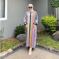 [ENJY] A2- Aqila Rayon Daster Gamis with Premium Cool Motif