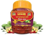 NiLoN's - Rajasthani Mixed Pickle - Lemon/Mango/Green Chilli Pickle - Traditional Achar - Rajasthani