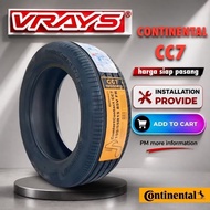 CONTINENTAL 13" 14" 15" 16" Comfort contact 7 CC7 Tyre (Provide installation)