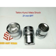 MATA Tekiro Socket Wrench 1/ 2" 21 mm Socket Bit 21 mm 6PT