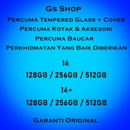 SECONDHAND USED SET - 14 128GB | 256GB | 512GB / 14+ 128GB | 256GB | 512GB