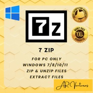 🔥🔥 7 Zip for Windows 🔥🔥 (Extract Compress Zip Unzip File) - PC Windows Use Only