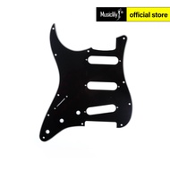 Musiclily SSS 11 Hole Left Handed Strat Guitar Pickguard for Fender USA/Mexican Made Standard Stratocaster Standard Modern Style