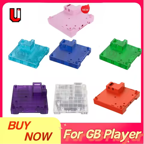 Translucent Base Case GC Replacement Game Shell for GBA Gameboy Player Dol-017 for NGC Game Console