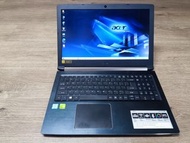 acer a515 i5-7200u 20g ram 256ssd+1000gb hd .nvidia mx940.win 10.office 2019