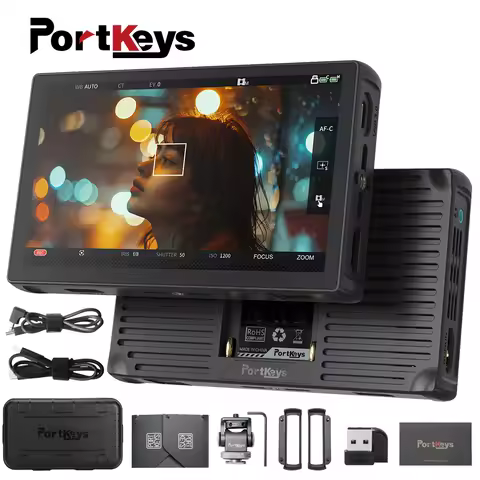 PortKeys LH5C Camera Monitor 800 Nits High Brightness 5.4 inch HD IPS Screen Director Monitor With10