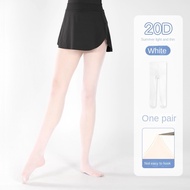 1 Pair of Children's Dance Stockings and Leggings Dance Stockings and Pants 20D Lightweight and Bare