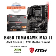 MSITM️ B450 Tomahawk MAX II | AM4 Socket ATX Motherboard