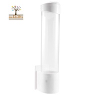 Cup Dispenser, Cup Holder Fits 3Oz - 7Oz Flat Bottom or Cone Cups Water Cups Dispenser Wall Mounted 