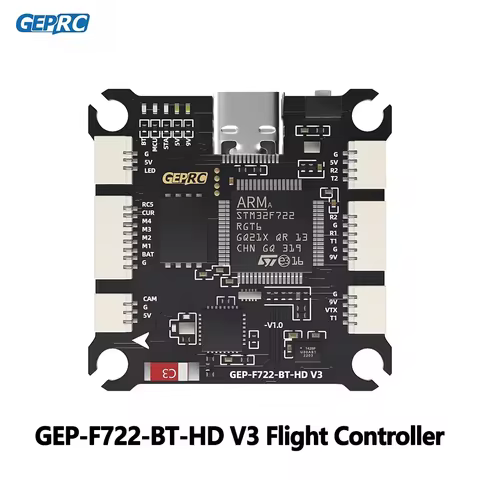 GEPRC GEP-F722-BT-HD V3 FC STM32F722 512M Blackbox Bluetooth F722 F7 for FPV Racing Drone Quadcopter