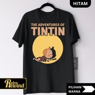 KOMIK T1NT1N T-shirt 12 Adult T-shirt Size S - 7XL BigSize & Children'S T-shirt 2-13 Years Premium