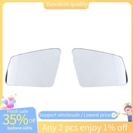 In stock-Auto Wide Angle Left Right Heated Wing Rear Mirror Glass For-- W204 2011-2014 W212 W221 GLA