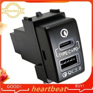 [Hot-Sale] TYPE-C PD QC3.0 Interface Socket Fast Charging Car Charger for  QX80 M35 G37 FX35 EX25 ES