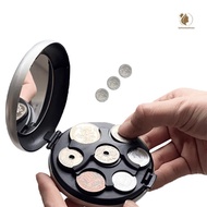 [PE] 1PC New Coin Collection Purse Wallet Organizer Holder For Car Coin Changer Holder Euro Coin Dis