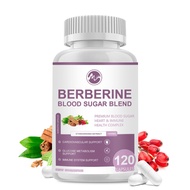 Minch Berberine Capsule Boold Sugar Blend 1500mg Supplement Immune System Natural Ingredients Cholesterol Aids Cardiovascular Health For Men &amp; Woman