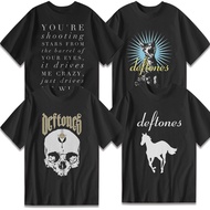 Deftons Regular Band T-Shirt Pattern Metal Music Alternative Unisex Casual Fashion