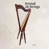 特惠價代購台灣豎琴 Kristall Lever Harp 一手豎琴 二手豎琴 28 弦豎琴 28 strings Antique