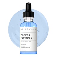 Asterwood Copper Peptides Serum for Face, GHK-Cu Peptide w/Hyaluronic Acid 8CU4