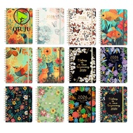 QIUJUU 2026 Planner, Jan.2026 - Dec.2026 A5 Calendar 2026, High Quality Monthly Tabs Weekly and Mont