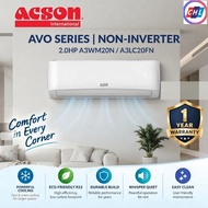 ACSON 2.0HP R32 NON  INVERTER AVO SERIES AIR COND I A3WM20N/A3LC20FN