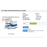 ETF TREND TRADING MENTORSHIP COURSE