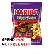 HARIBO Happy Grapes Gummi Candy 80g