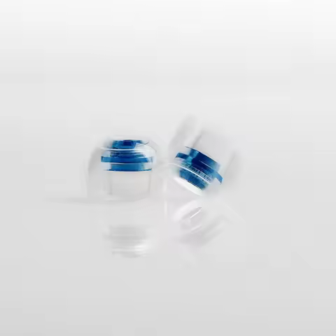 SHANLING SE100 HiFi Silicone Eartips Earplug Nozzle Earphone Silicone Case Tip Built-In Metal Divide