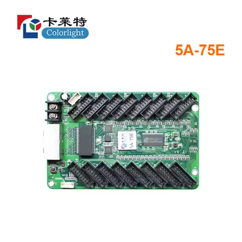 Colorlight 5A-75E HUB75 LED Receiver Card Full Color RGB Pixel Digital Signage Video Wall Display Co