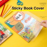 Pembalut Buku (SNT) Pembalut Buku Teks (A4-10pcs) Book Cover 包书 Wrapper (A5-10pcs) Self Adhesive Boo
