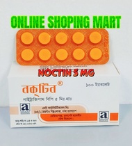 NOCTIN BP 5 MG COP. NOCTIN  1 STRIP 10 TABLET 10 STRIP 100 TABLET. 1 BOX 10 STRIP.