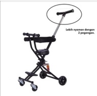 STROLLER TRIKE. SEPEDA LIPAT ANAK 4 RODA. SEPEDA LIPAT. SEPEDA ANAK