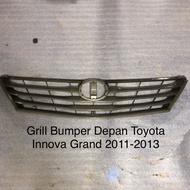 Grill Bumper Depan Toyota Innova Grand 2011  -2013 Original Baru