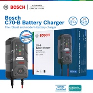 Bosch C70-B Battery Charger for 12V 24V Car Commercial Vehicle Big Bike Motorcycle - lead-acid AGM E