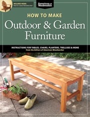 How to Make Outdoor &amp; Garden Furniture Randy Johnson