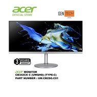 Acer CB342CK C 34" 2K UltraWide-QHD 75Hz IPS LED Monitor (7-14days delivery)