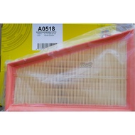 JS air filter A0518 Mercedes A180 A200 A250 CLA180 CLA200 CLA250 GLA250 2700940004