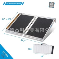 Take atv Ladder Motorcycle Aluminum Aluminum Barrier-Free 2ft Ramp Front Rear Ramp zap2222mx Ramp O8