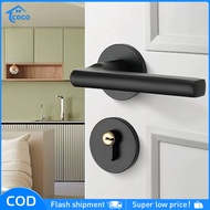 German Split Mute Door Lock Anti-theft Lock Core Alloy Sturdy Durable Stylish Doorlock Lockset Knob