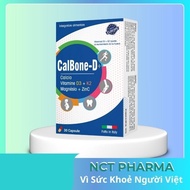 CALBONE-D+ – Calcium Supplement Pills - Strengthens Bones, Contains Vitamin D3 & K2